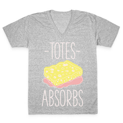 Totes Absorbs V-Neck Tee Shirt