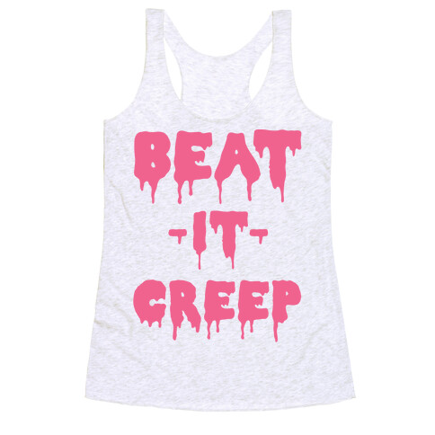 Beat It Creep Racerback Tank Top