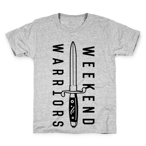 Weekend Warriors Kids T-Shirt