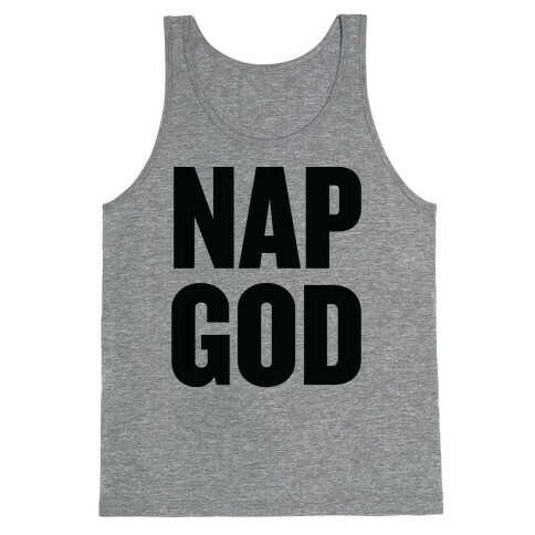 Nap God Tank Top