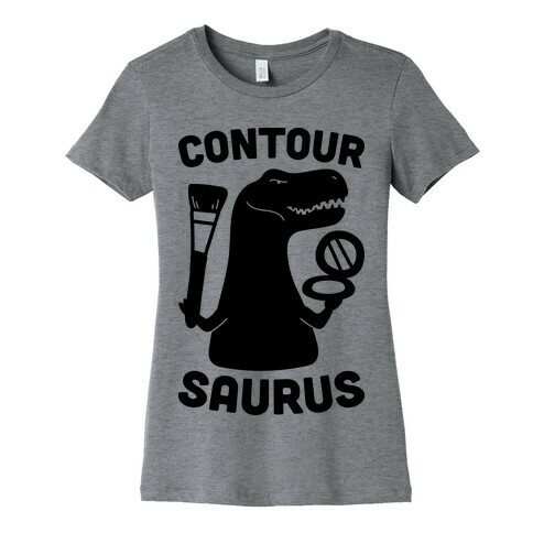 Contoursaurus Womens T-Shirt