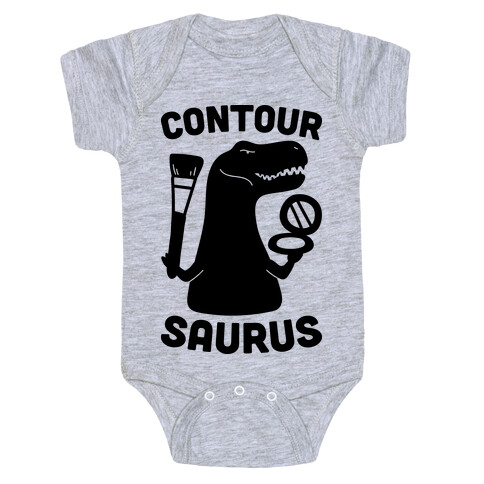 Contoursaurus Baby One-Piece