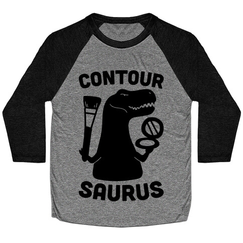 Contoursaurus Baseball Tee