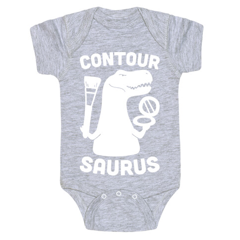 Contoursaurus Baby One-Piece