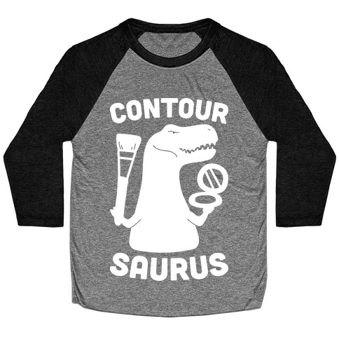 Contoursaurus Baseball Tee