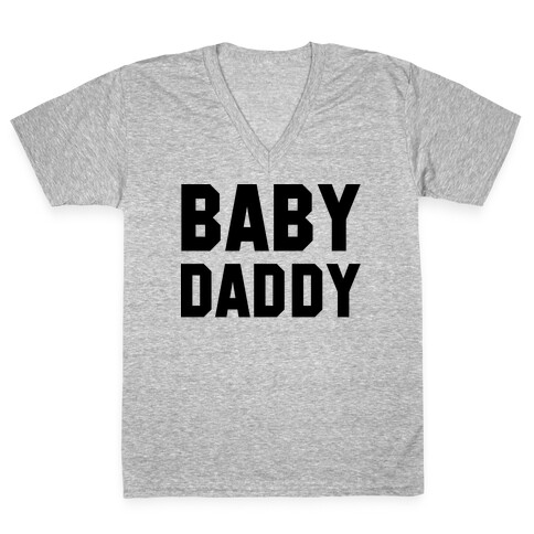 Baby Daddy V-Neck Tee Shirt