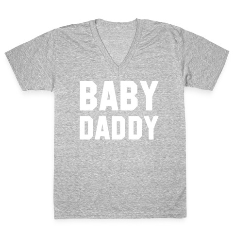 Baby Daddy V-Neck Tee Shirt