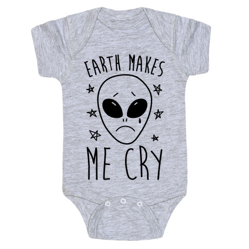 Earth Makes Me Cry Baby One-Piece