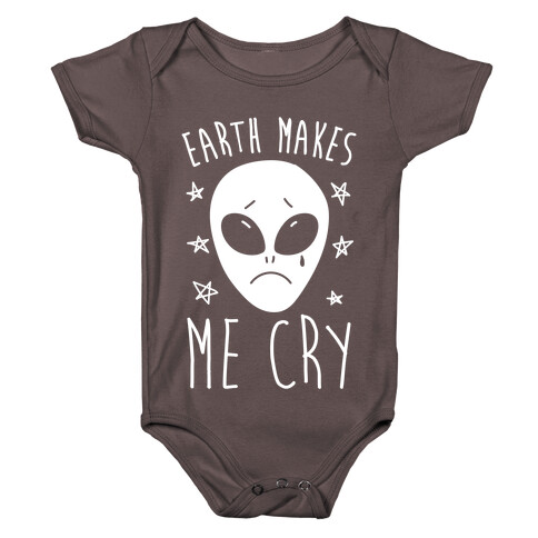 Earth Makes Me Cry Baby One-Piece