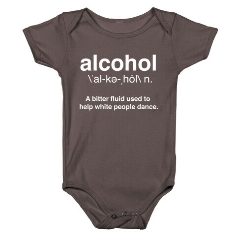 Alcohol Definition Baby One-Piece