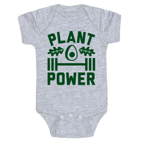 Plant Power Baby One-Piece