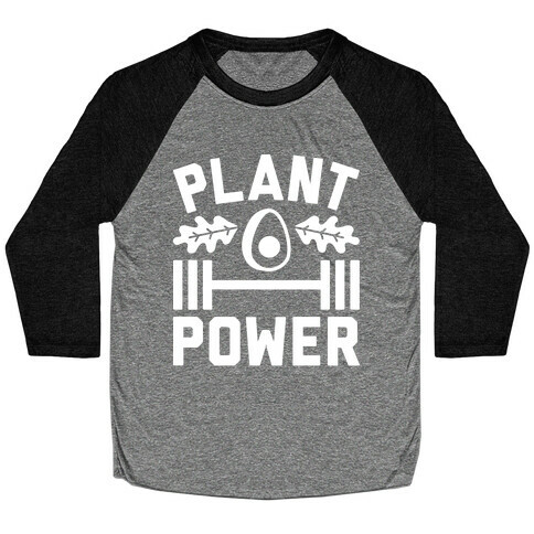 Plant Power Baseball Tee