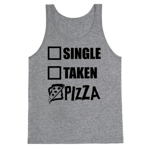 My Relationship Status Is Pizza Tank Top