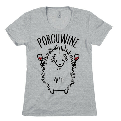 Porcuwine Womens T-Shirt