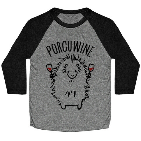 Porcuwine Baseball Tee