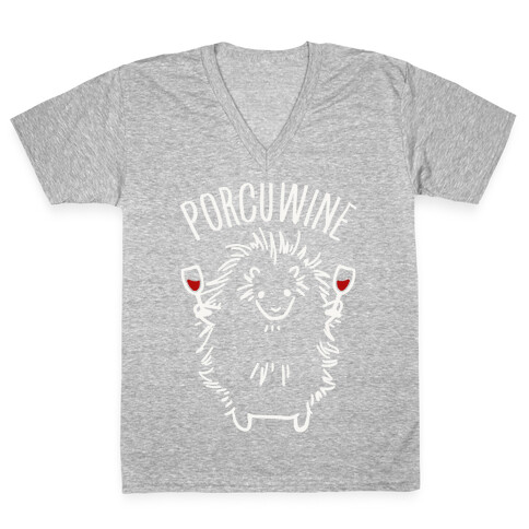 Porcuwine V-Neck Tee Shirt