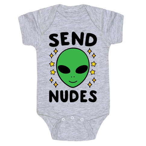 Send Nudes Baby One-Piece