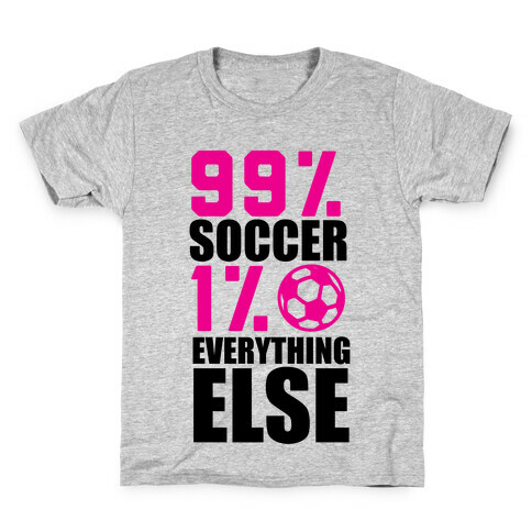 99% Soccer Kids T-Shirt