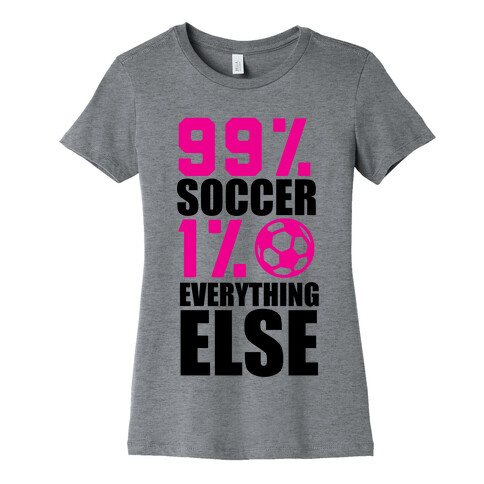99% Soccer Womens T-Shirt