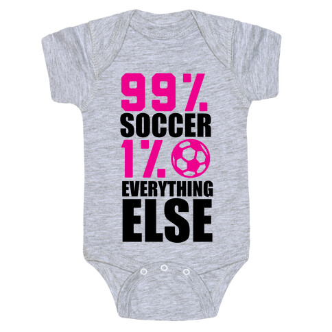 99% Soccer Baby One-Piece