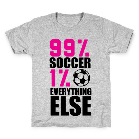 99% Soccer Kids T-Shirt