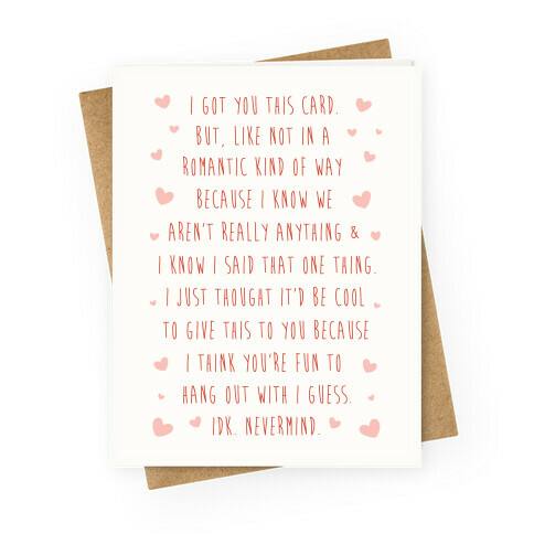 I Got You This Card Greeting Card