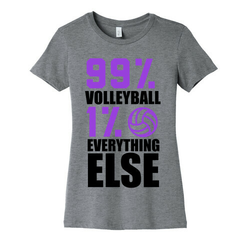 99% Volleyball Womens T-Shirt