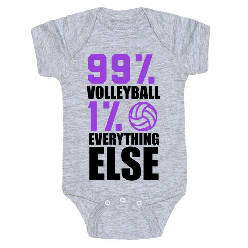 99% Volleyball Baby One-Piece