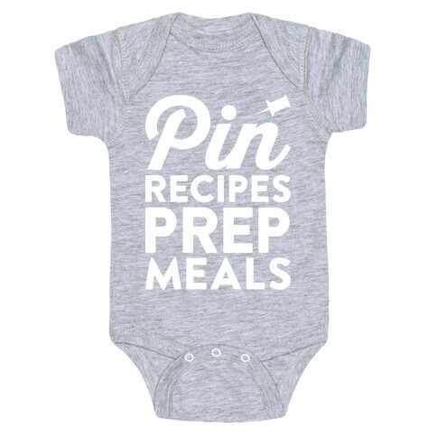 Pin Recipes Prep Meals Baby One-Piece