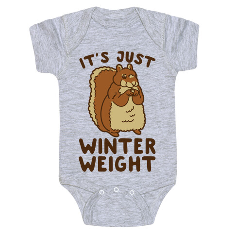 It's Just Winter Weight Baby One-Piece