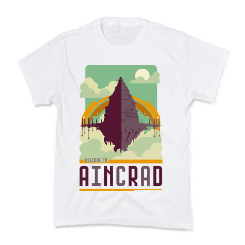 Welcome To Aincrad Kids T-Shirt