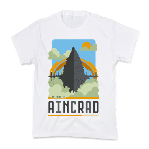 Welcome To Aincrad Kids T-Shirt