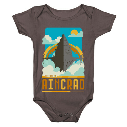 Welcome To Aincrad Baby One-Piece