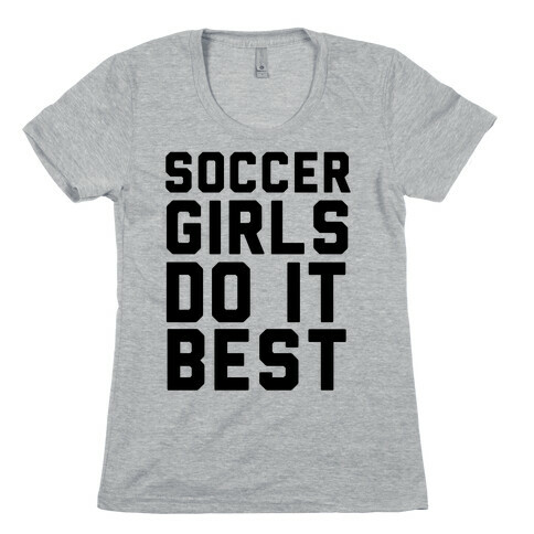 Soccer Girls Womens T-Shirt