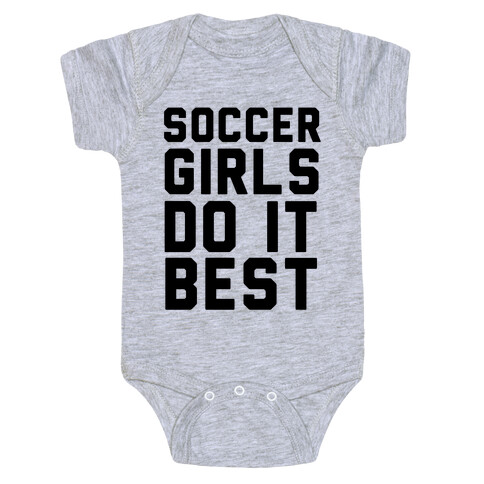 Soccer Girls Baby One-Piece