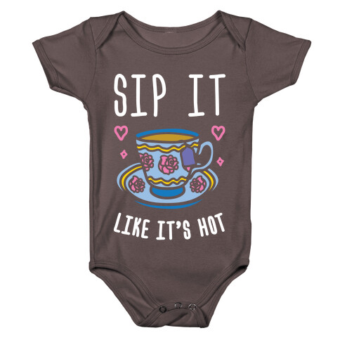 Sip It Like It's Hot Baby One-Piece