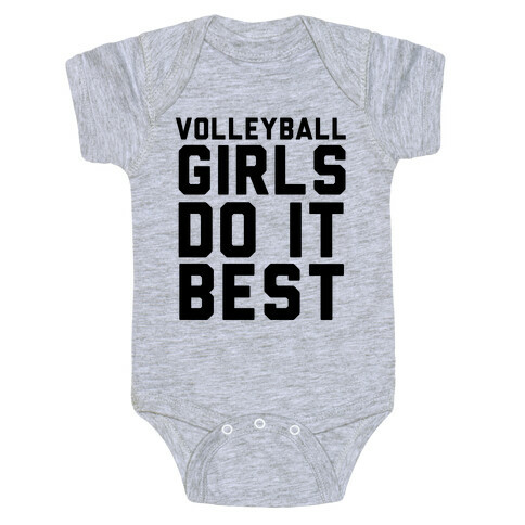 Volleyball Girls Baby One-Piece