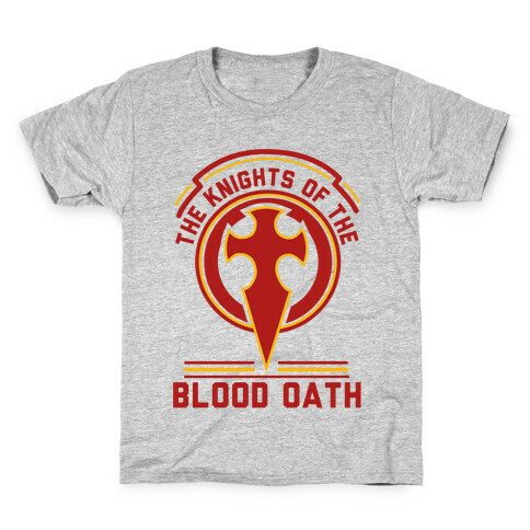 The Knights of The Blood Oath Kids T-Shirt