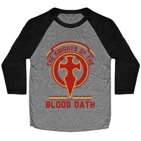 The Knights of The Blood Oath Baseball Tee