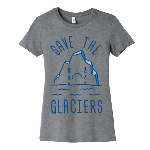 Save The Glaciers Womens T-Shirt