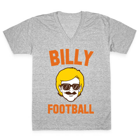 Billy Football V-Neck Tee Shirt