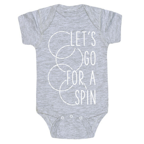 Let's Go For A Spin Baby One-Piece