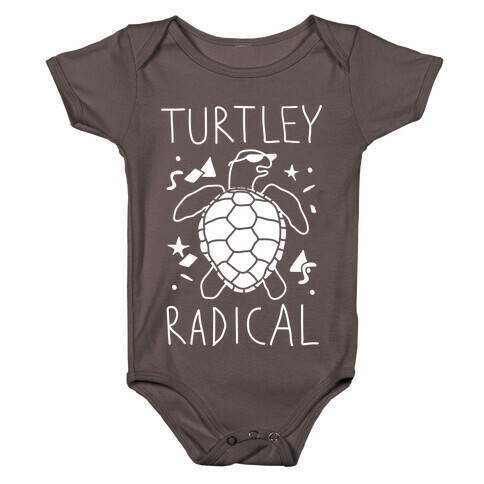 Turtley Radical Baby One-Piece