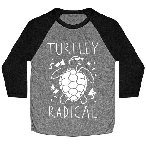 Turtley Radical Baseball Tee