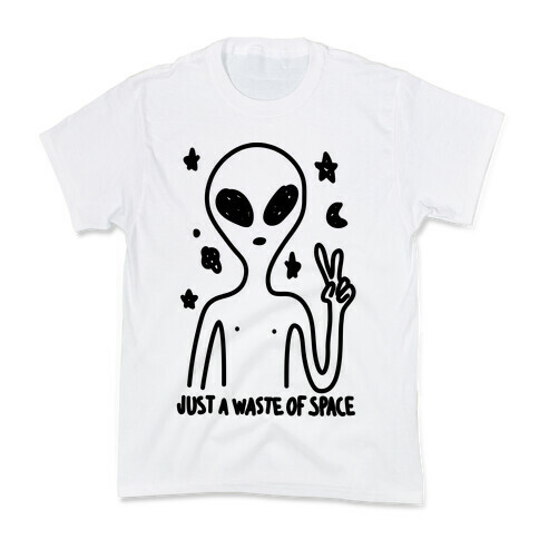 Just A Waste Of Space Kids T-Shirt