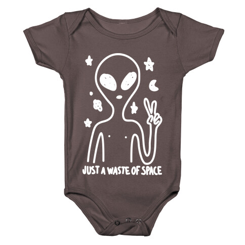 Just A Waste A Space Baby One-Piece