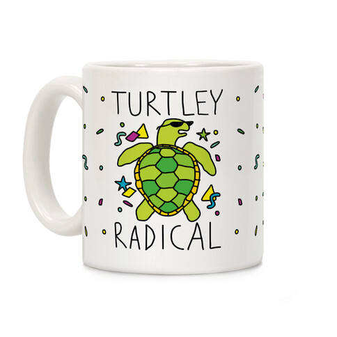 Turtley Radical  Coffee Mug
