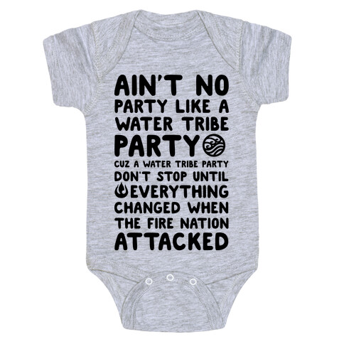 Ain't No Party Like A Water Tribe Party Baby One-Piece
