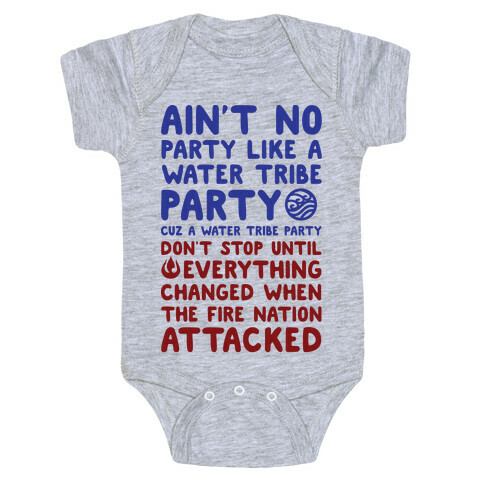 Ain't No Party Like A Water Tribe Party Baby One-Piece