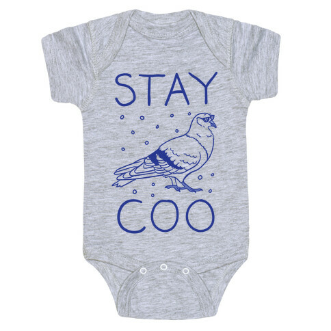 Stay Coo Pigeon  Baby One-Piece